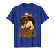 Boots On The Ground Black History Western Cowgirl Women Girl T-Shirt
