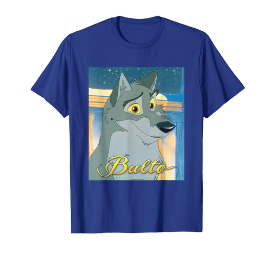 Balto Expressive Character Portrait T-Shirt