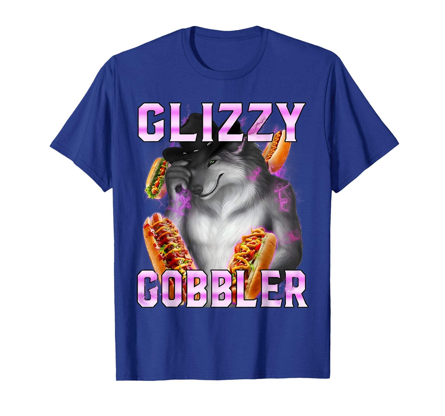 Funny Glizzy Gobbler Meme Hilarious Hot Dog Glizzy Lovers T-Shirt