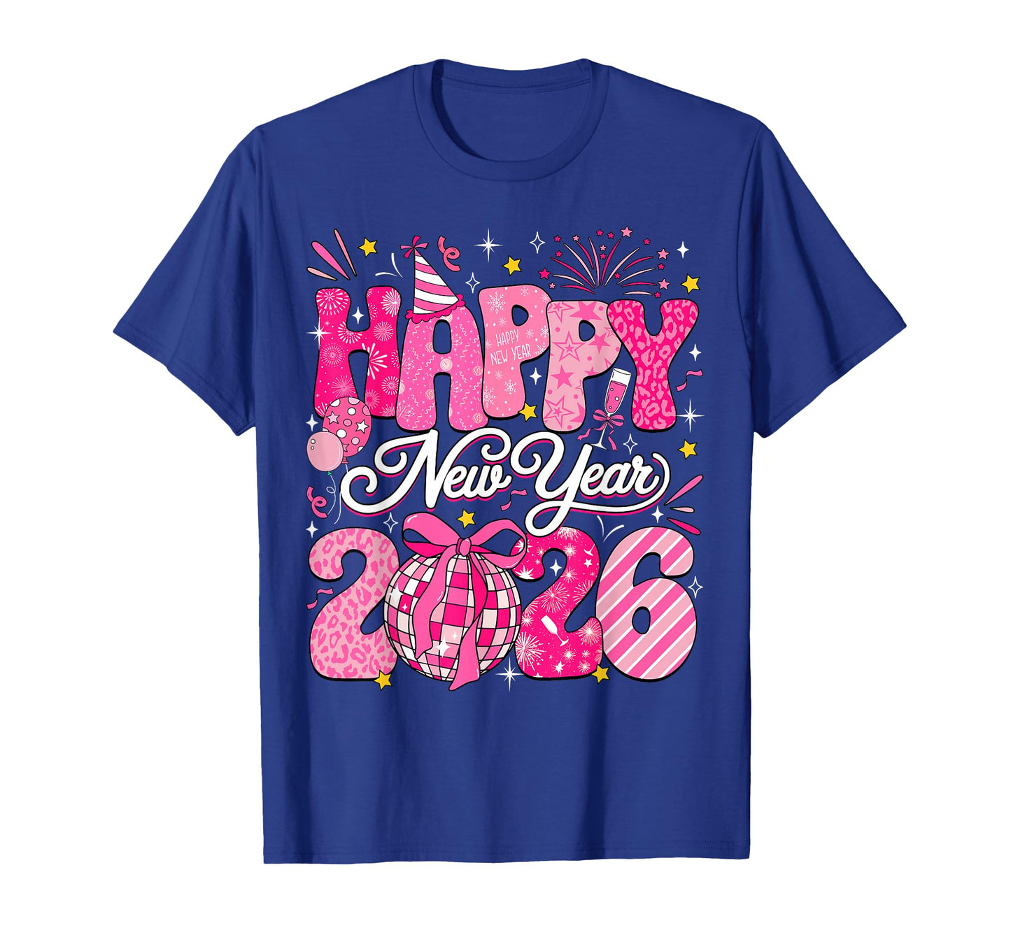 Happy New Year 2026 Eve Party NYE Family Matching Women Kids T-Shirt