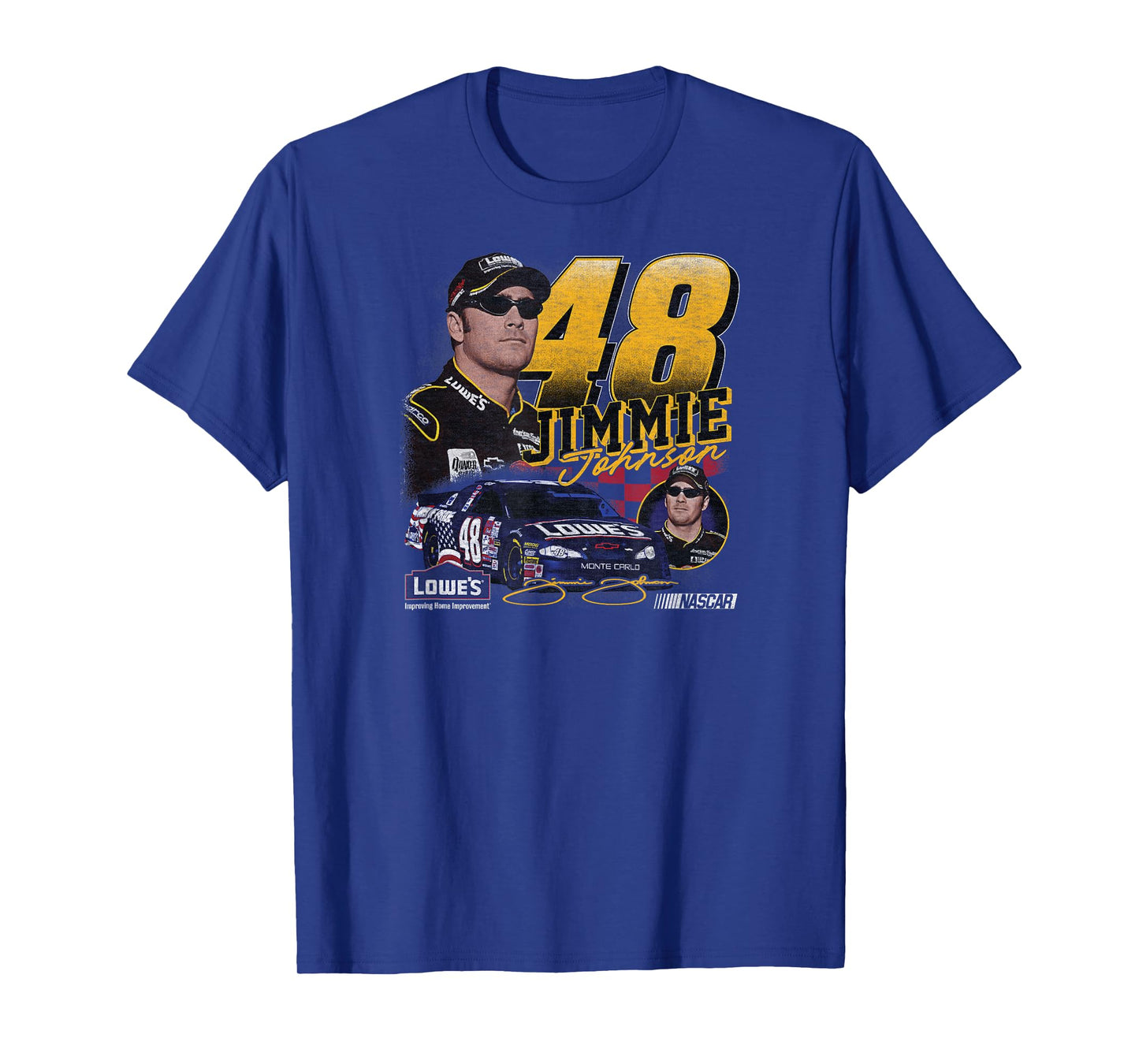 NASCAR - Jimmie Johnson # 48 - Historical Drivers T-Shirt