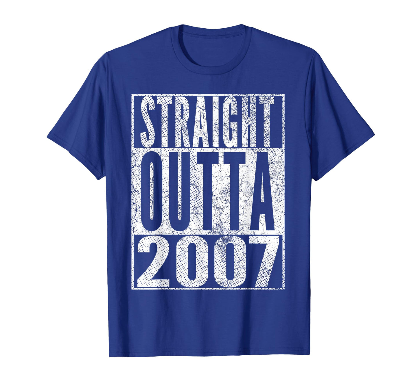 Vintage 2007 19th Birthday 19 Years Old Retro Men Women T-Shirt