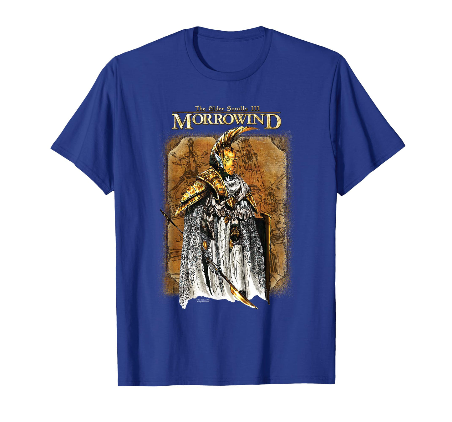 Elder Scrolls Morrowind Concept Illustration Video Game T-Shirt