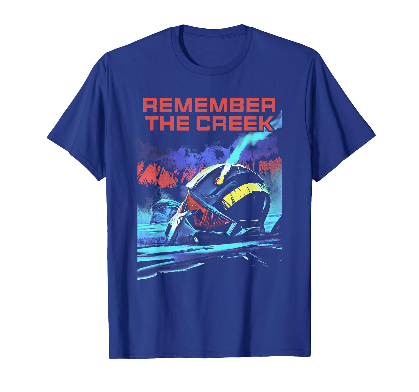 Helldivers 2 Remember The Creek Smoking Helmet Video Game T-Shirt