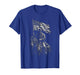 Patriotic Western Cowboy on Horse – American Pride Art T-Shirt