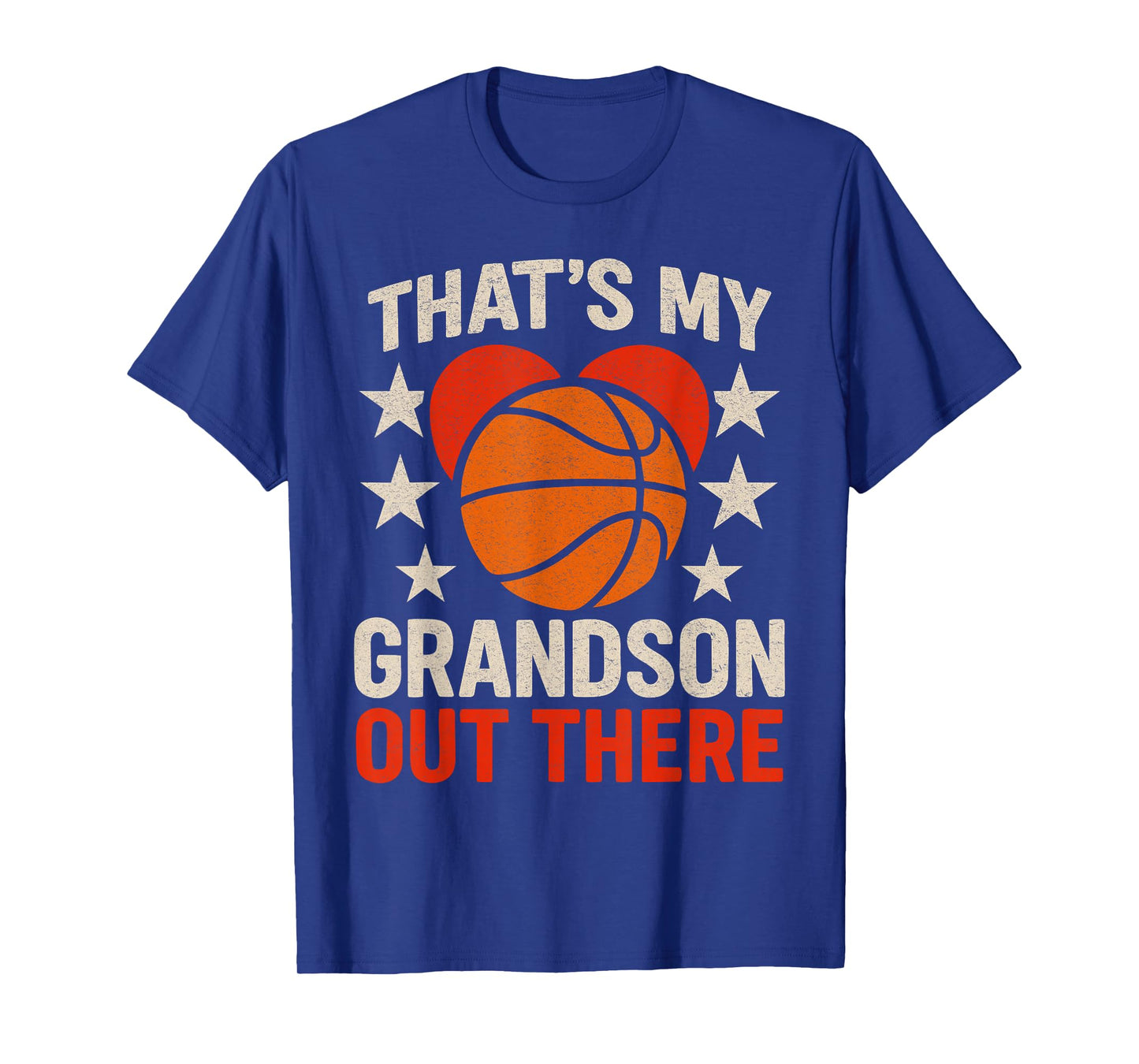 That's My Grandson Out There Basketball Grandma Mother's Day T-Shirt
