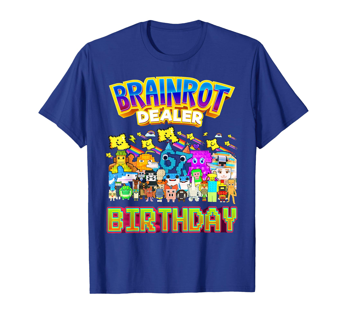 Funny Brainrot Dealer Birthday for Boys Kids Teens T-Shirt