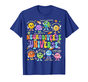 Neurodiverse Universe Neurodiversity Autism Awareness Kids T-Shirt