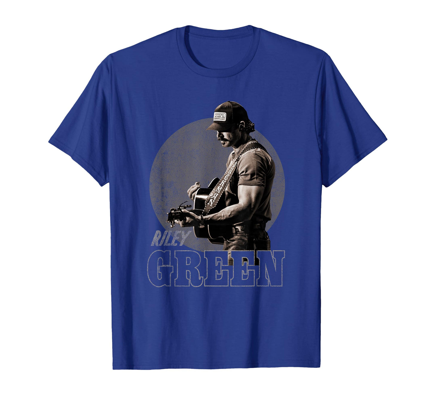 Riley Green Circle Guitar Photo T-Shirt