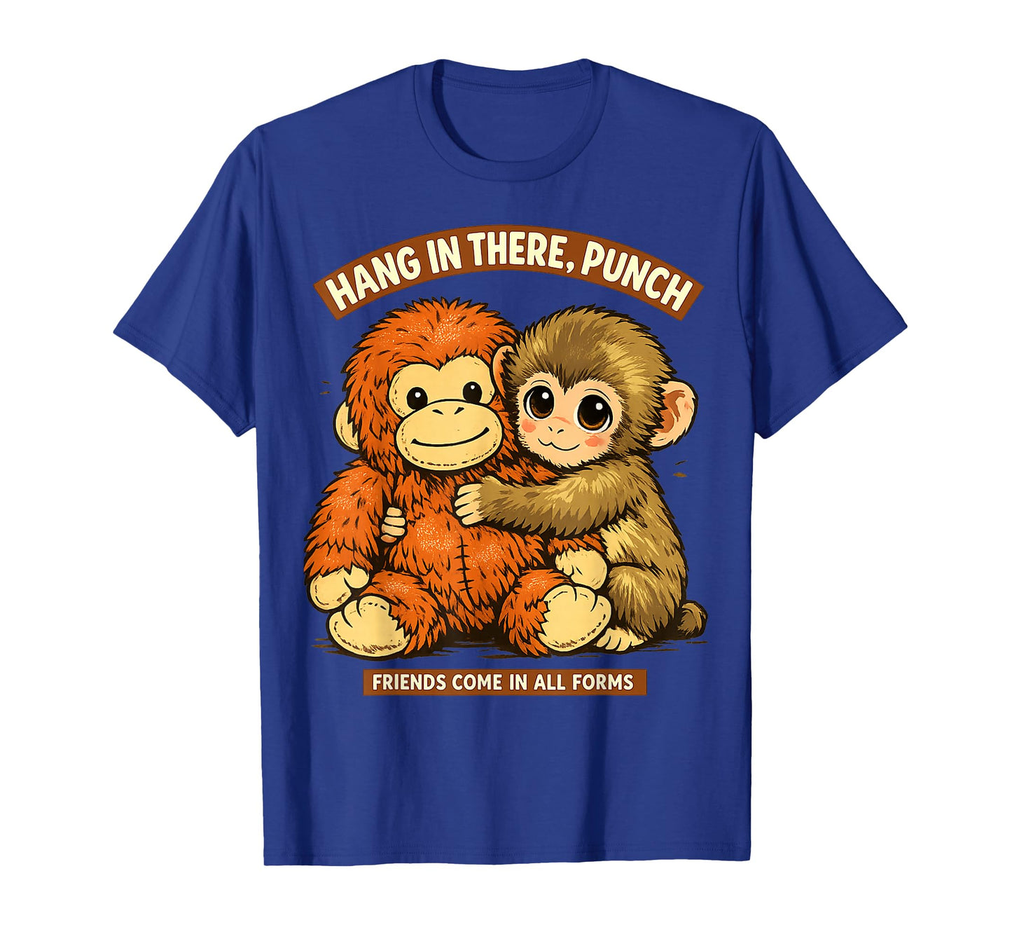 Punch Japanese Monkey Friendship Orangutan Punchkin Punch T-Shirt