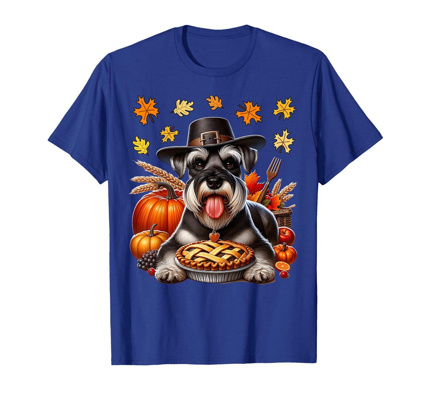 Schnauzer Thanksgiving Schnauzer Thanksgiving T-Shirt