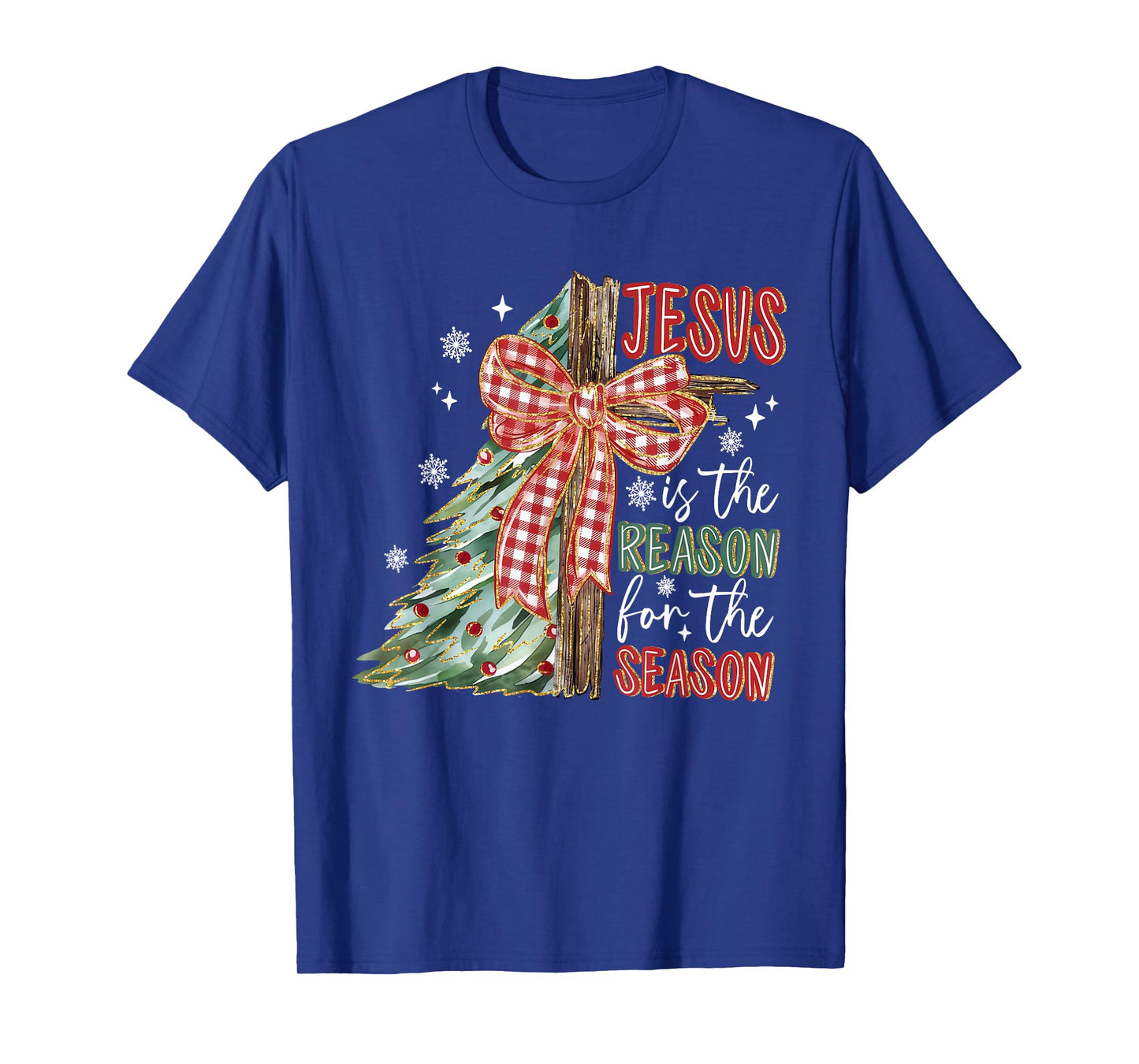 Jesus is The Reason for A Season Preppy Christmas T-Shirt