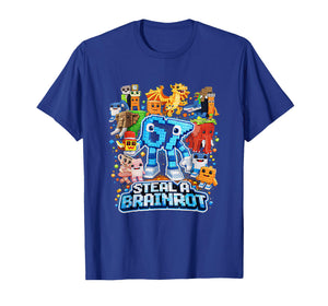 Six Seven 67 Steal a Brainrot Meme Funny Gifts for Kids Boys T-Shirt