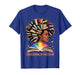 Education is Freedom Afro Women Book Illustration Teacher T-Shirt