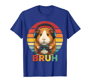 Guinea Pig Video Games Guinea Pig Bruh Retro Guinea Pig Boys T-Shirt