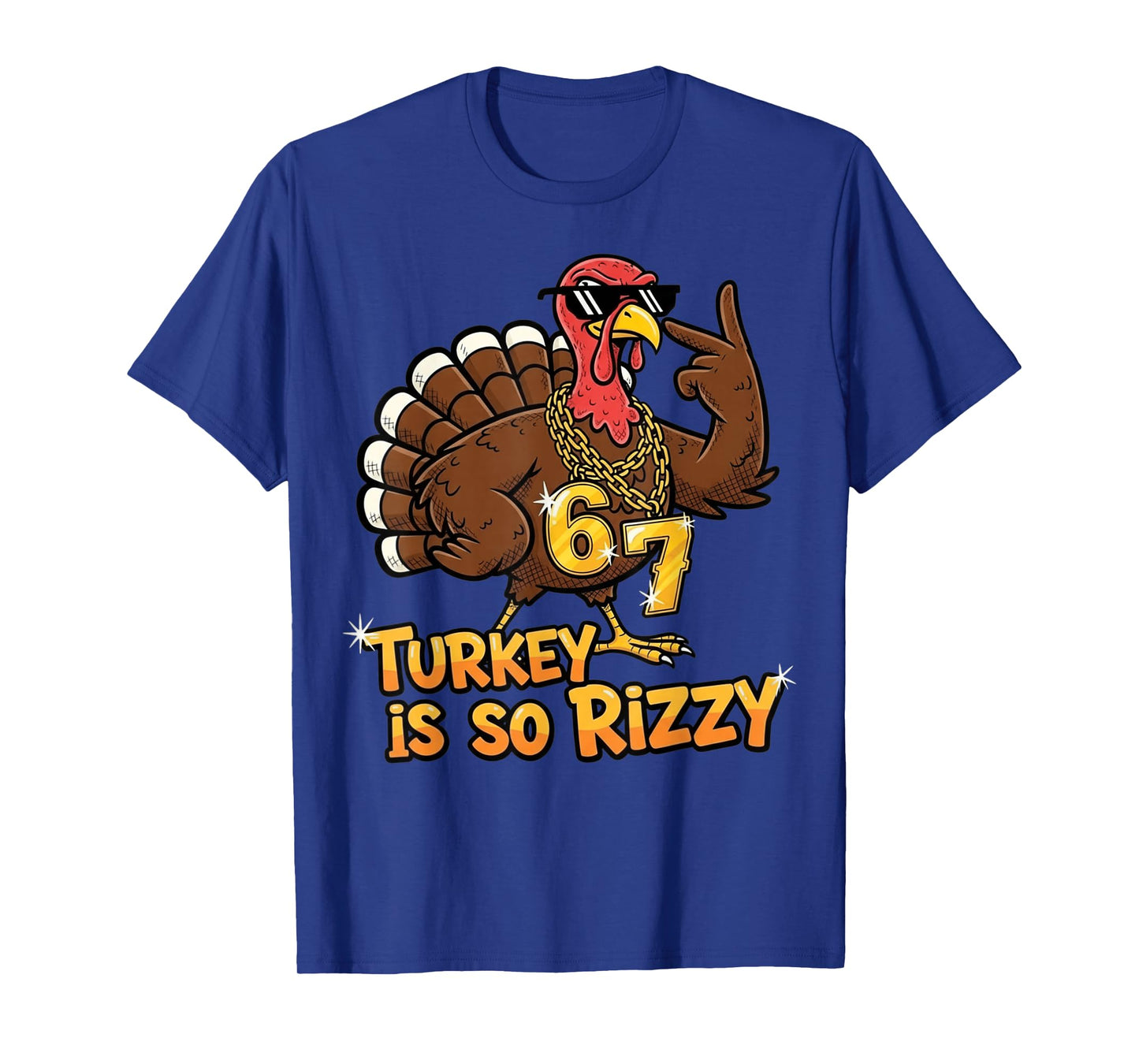 Funny Turkey is So Rizzy Thanksgiving Meme 67 T-Shirt
