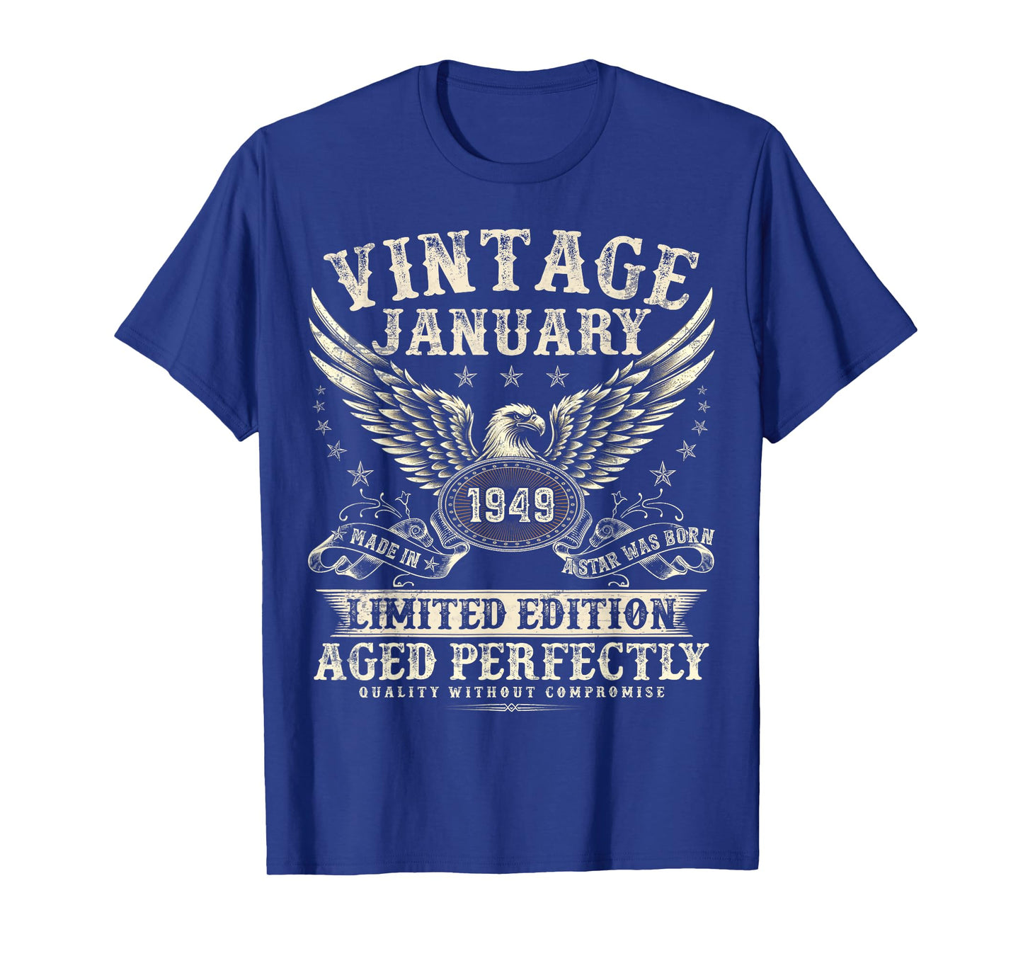 77 Year Old Legend were Born in January 1949 Birthday T-Shirt