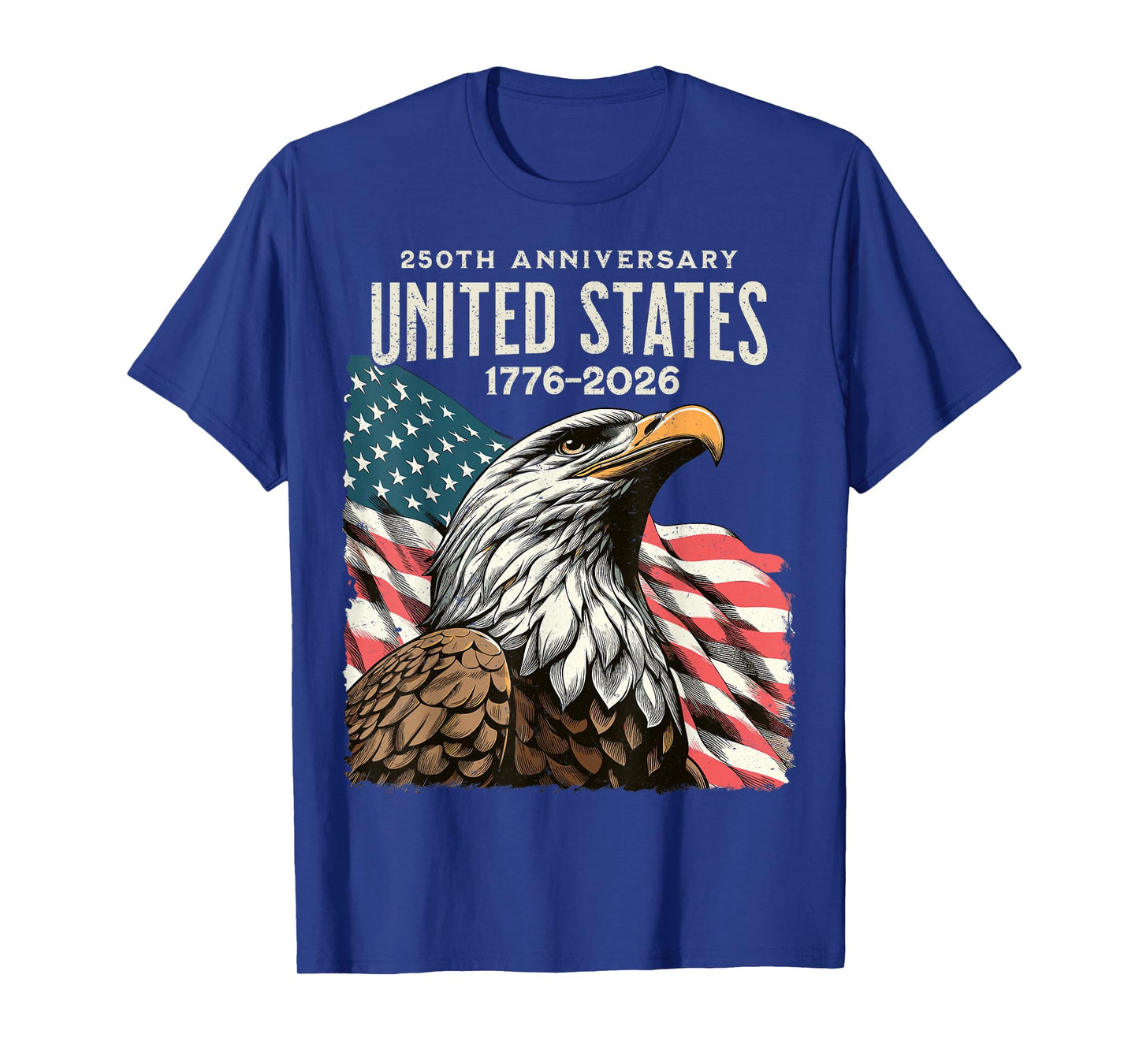 250 Anniversary USA 250th US Flag Patriotic 4th of July T-Shirt