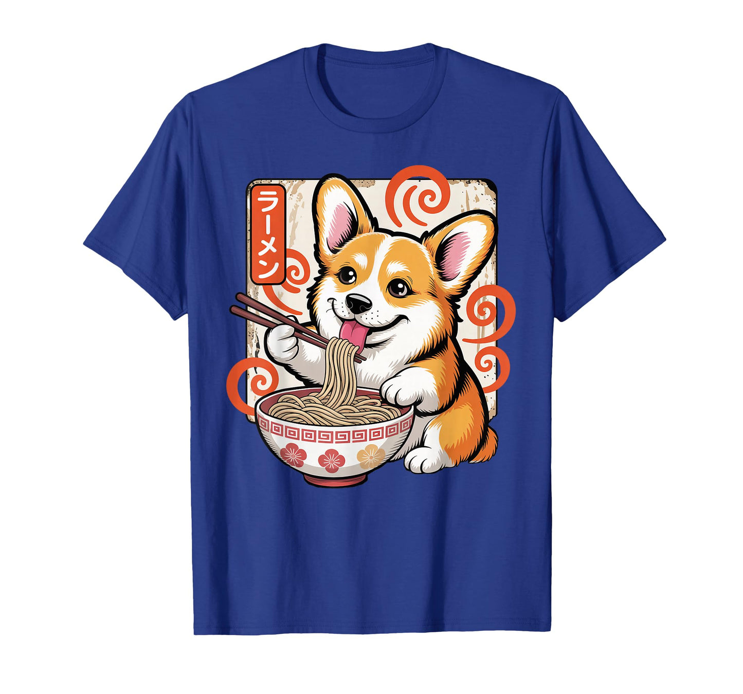Japanese Japan Ramen Corgi Owner Dog Trainer Kawaii Corgi T-Shirt