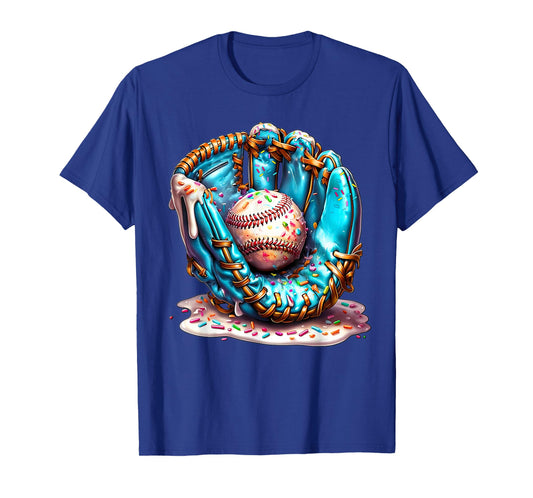 Baseball Lifestyle 101 Apparel Youth Baseball Drip Ice Cream T-Shirt
