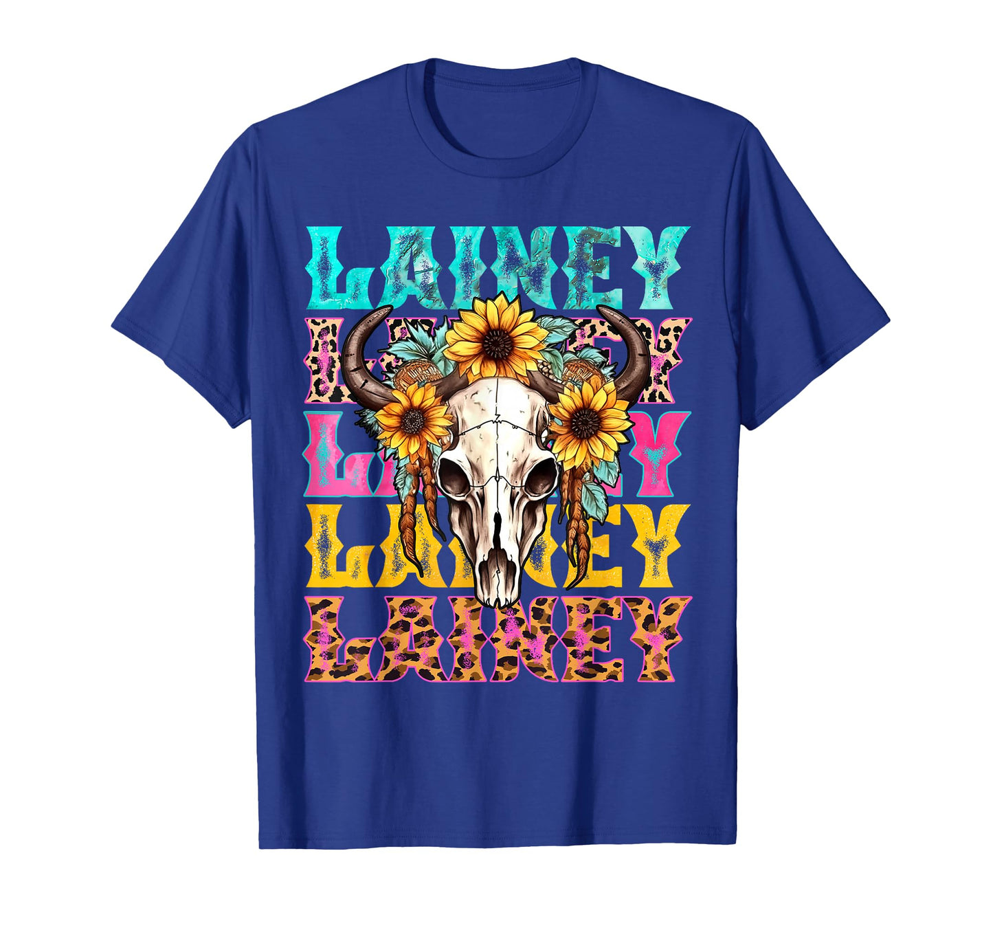 Retro Lainey Name Girl Personalized Name Cowgirl T-Shirt
