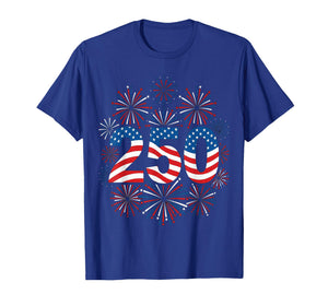 250th Anniversary USA Shirt Patriotic Freedom 4th of July T-Shirt