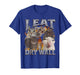 I Eat Drywall Funny Cat Meme Bootleg Graphic T-Shirt