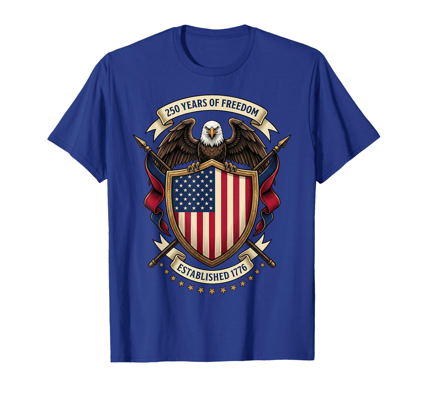 250th Anniversary USA 1776-2026 Patriotic American 4th July T-Shirt