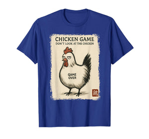 Funny Japanese Art Chicken Game Graphic Tee Men Women Teens T-Shirt