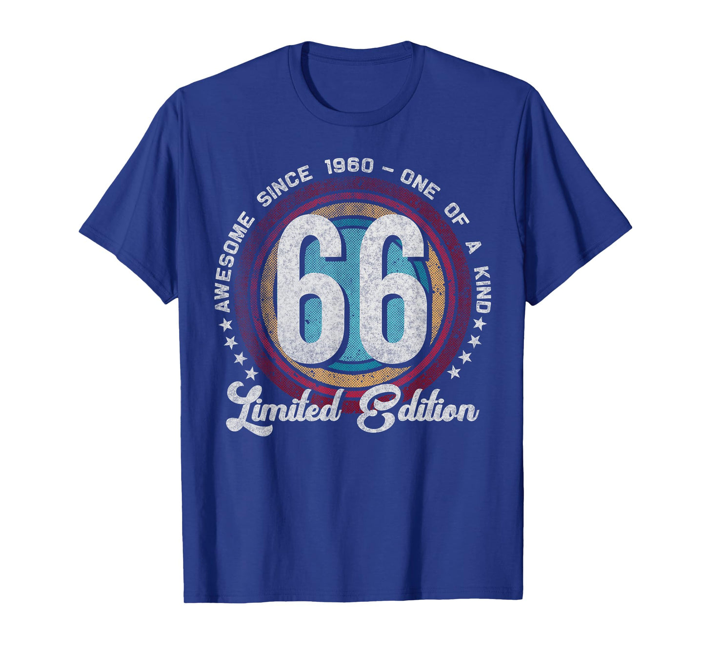 66 Year Old Gifts Vintage 1960 Limited Edition 66th Birthday T-Shirt