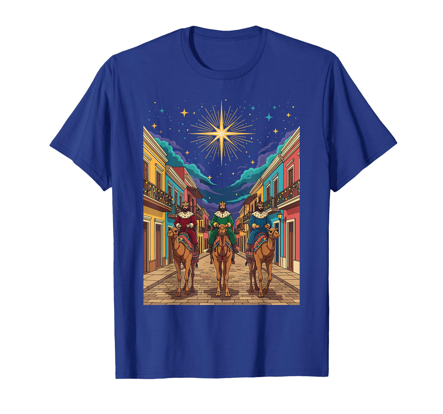 Three Kings Day Puerto Rico Día de Reyes Boricua Navidad T-Shirt