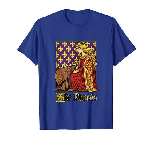 Sir Rhosis Funny Gen Z Brainrot Meme Raunchy Humor Slang Gag T-Shirt