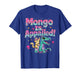 Funny Mongo is Appalled Princess Cat Riding Dinosaur T-Shirt