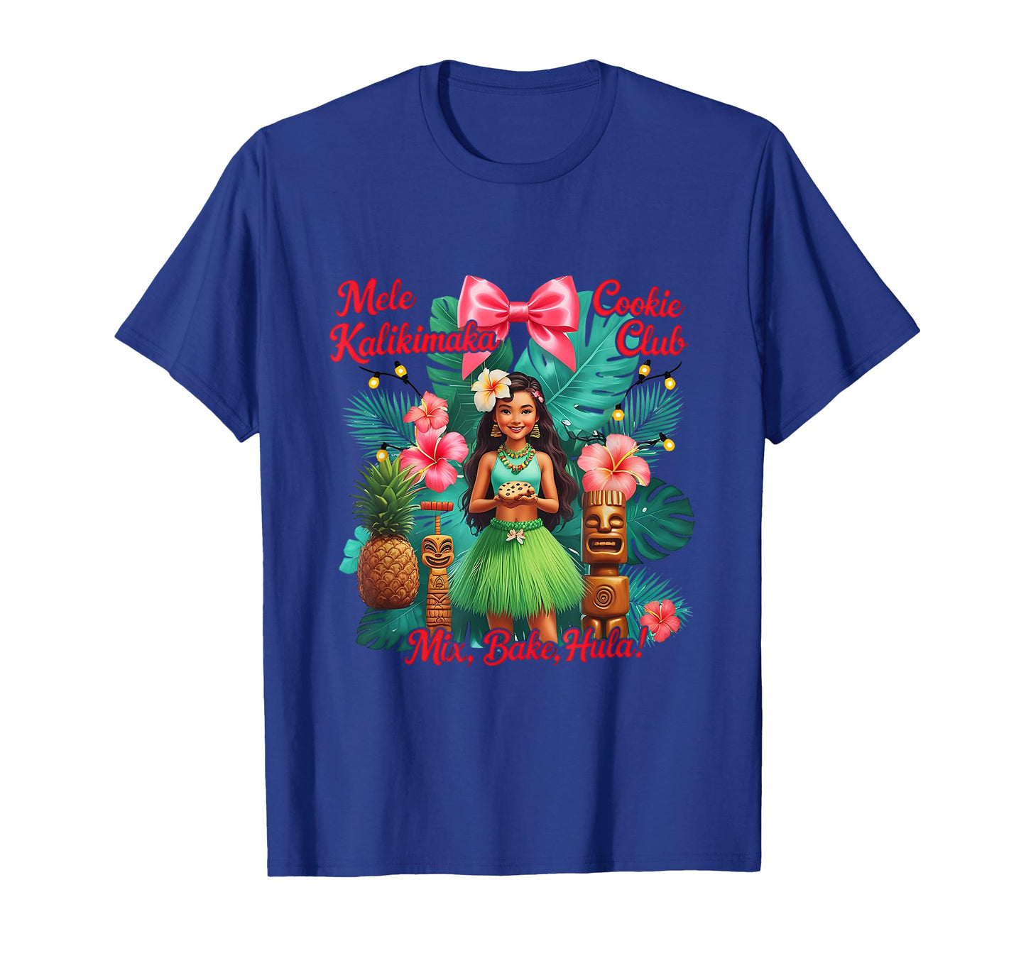 Beach Mele Kalikimaka Hawaiian Cocktail Party Santa Turtle T-Shirt