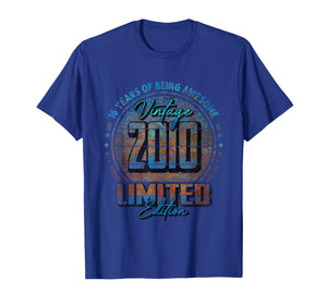 Vintage 2010 Limited Edition Shirt 16 Year Old 16th Birthday T-Shirt