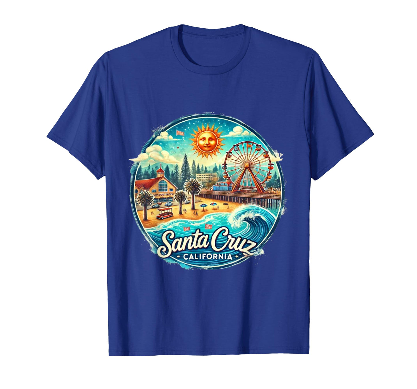 Santa Cruz CA California T-Shirt
