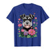 Funny Schnauzer Art for Women Girl Mom Schnauzer Dog Lover T-Shirt