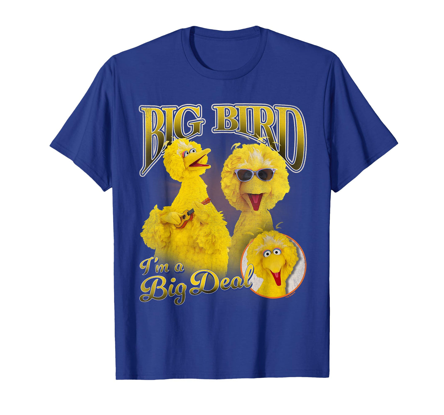Sesame Street Big Bird Bootleg Style T-Shirt