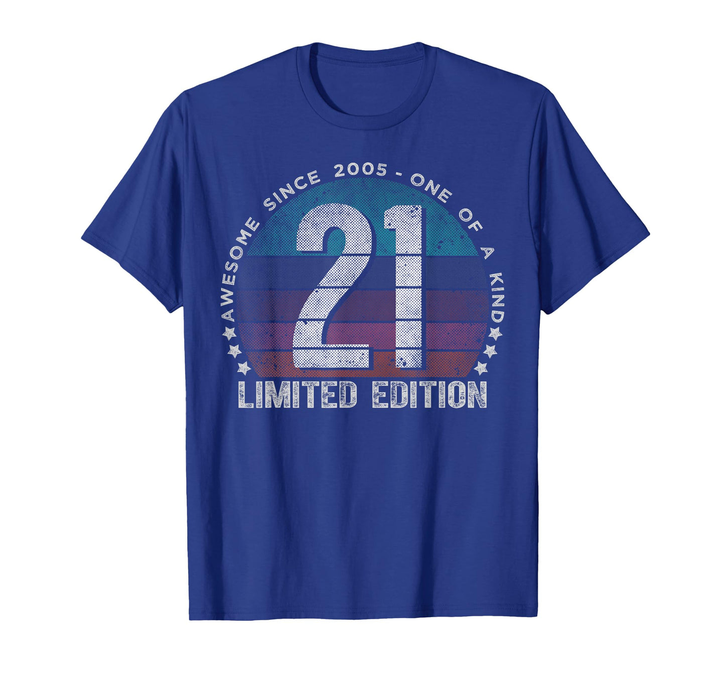 21 Year Old Gifts Vintage 2005 Limited Edition 21st Birthday T-Shirt