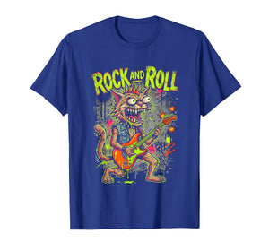 Punk Rocker Heavy Metal Art T-Shirt