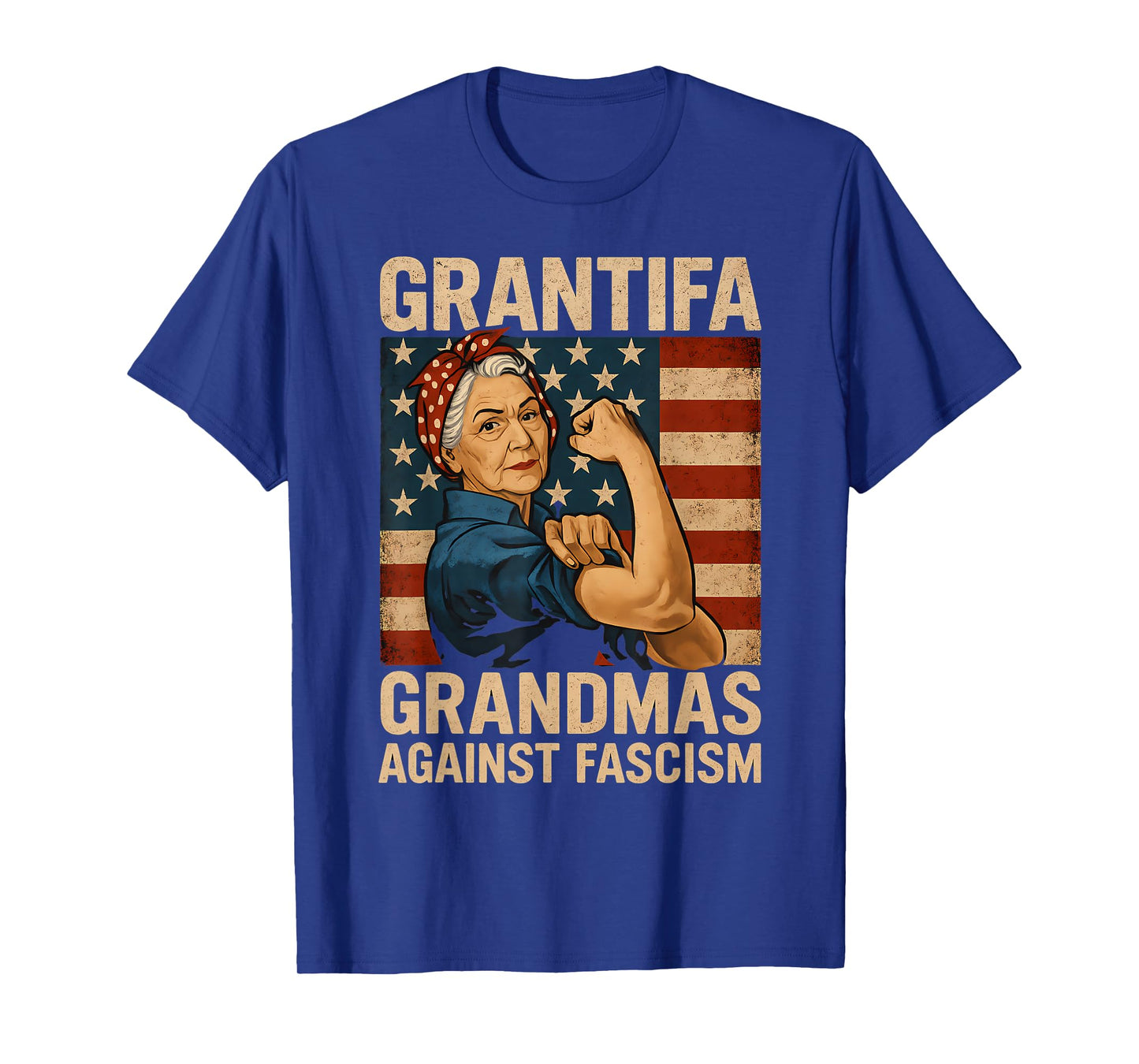 Grantifa Grandmas Against Fascism Feminist Political T-Shirt