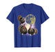 Three Turkey at The Howling Moon, Funny Turkey Thanksgiving T-Shirt