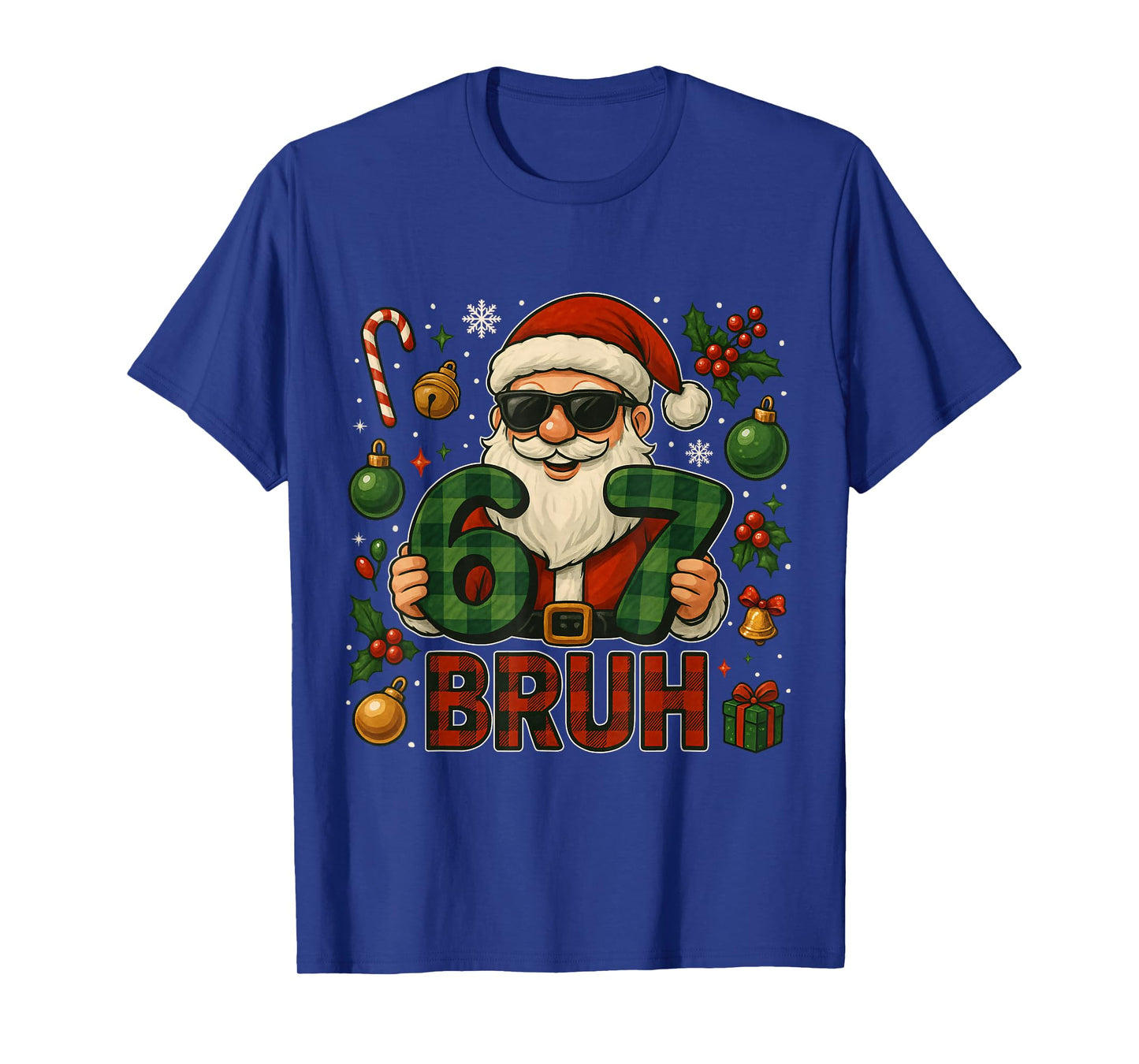 67 Meme Six Seven for Kids Men Boys Girls Bruh Christmas T-Shirt