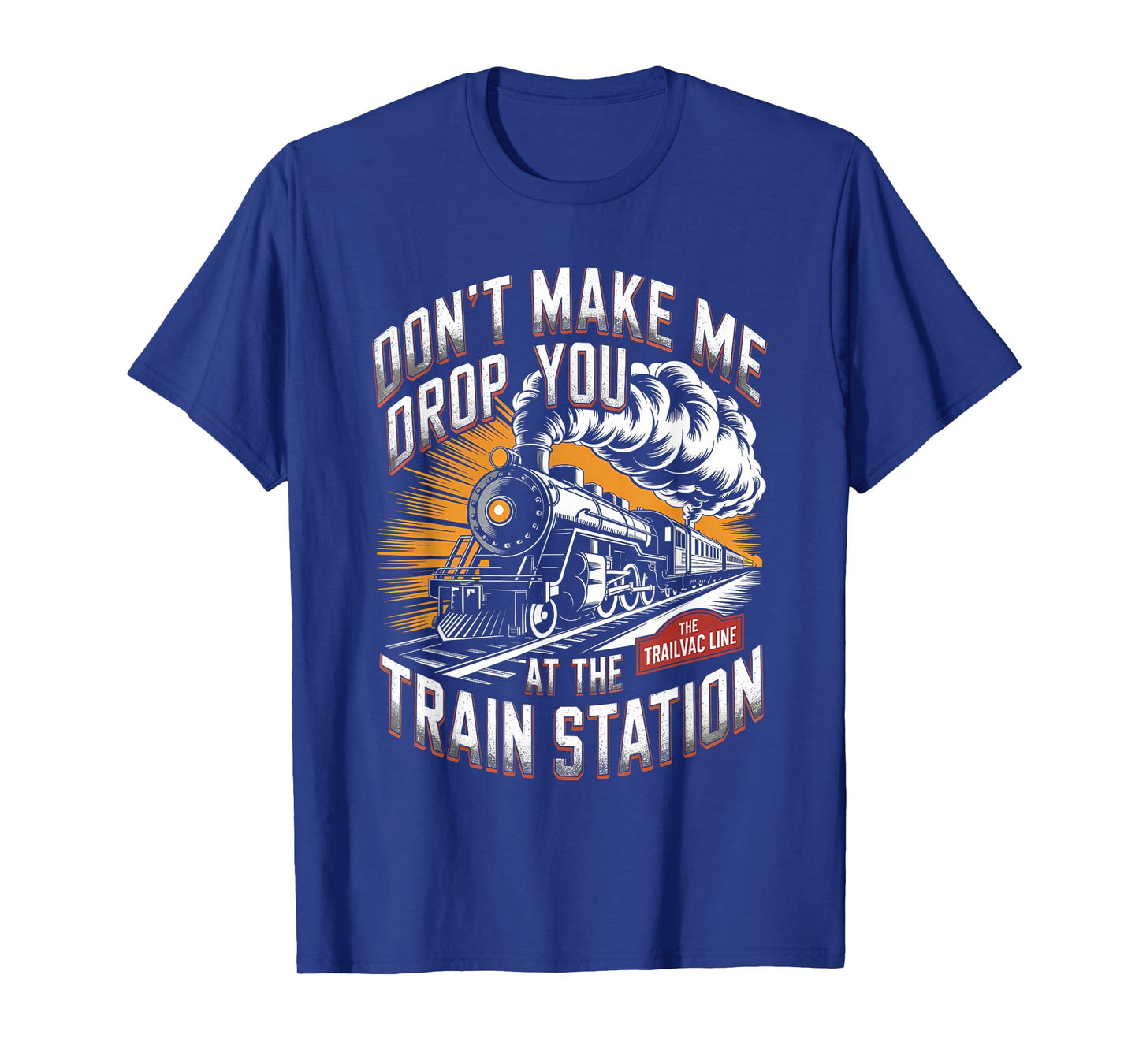 Train Station Yellowstone Take Them Train Conductor Costume T-Shirt