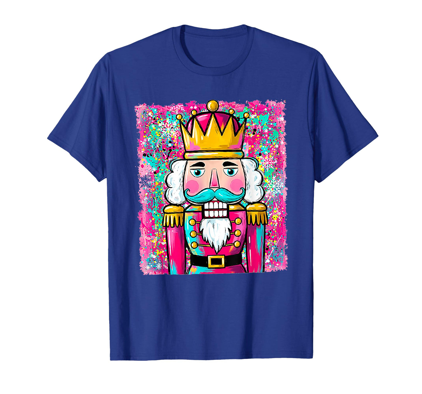 Nutcracker Nuts Crochet Xmas Pajamas Holiday Merry Christmas T-Shirt