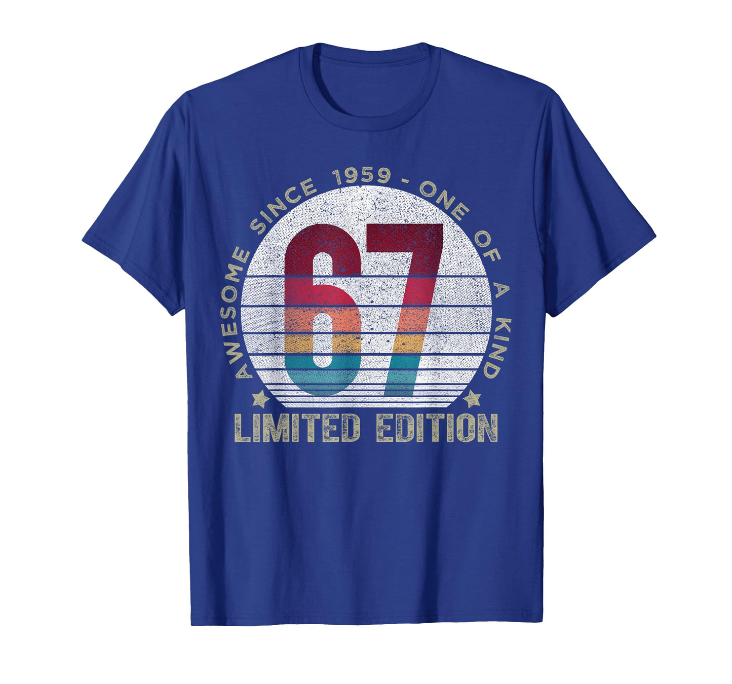 67 Year Old Gifts Vintage 1959 Limited Edition 67th Birthday T-Shirt