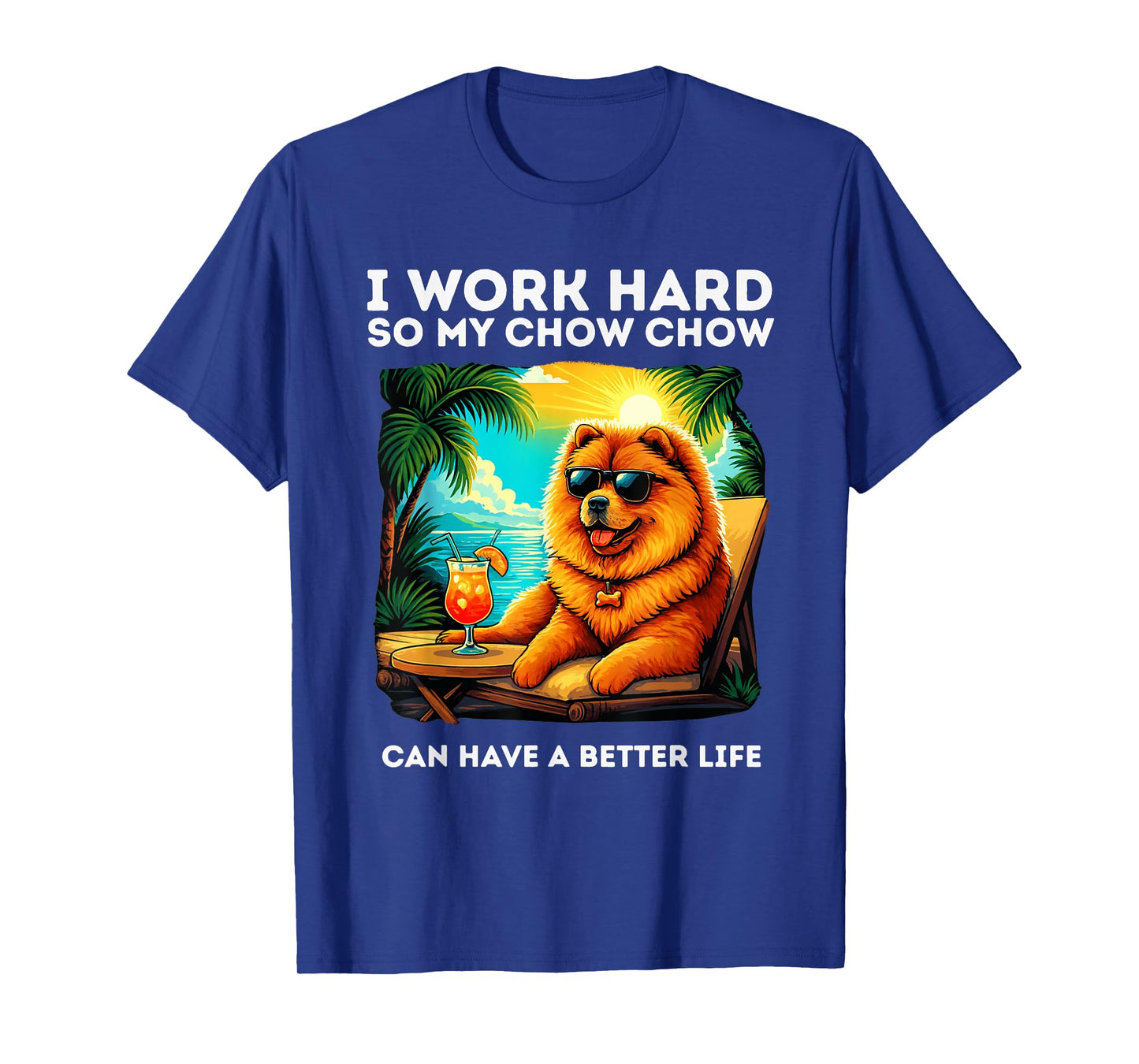 Funny Chow Chow Dog Design Chow Chow Lover T-Shirt