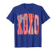 XOXO Leopard Bow Funny Valentine's Day Coquette Pink T-Shirt