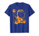 Pug Howling to The Moon Vintage 90s Moon Animals Tee T-Shirt