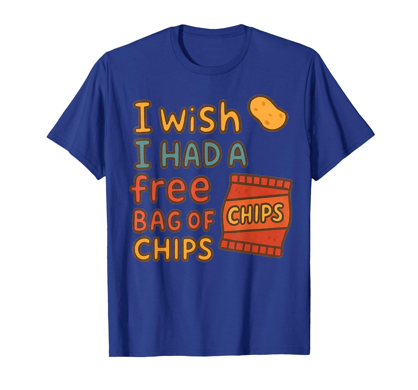 Funny Bag of Chips Meme Design - Cool Snack Craver T-Shirt